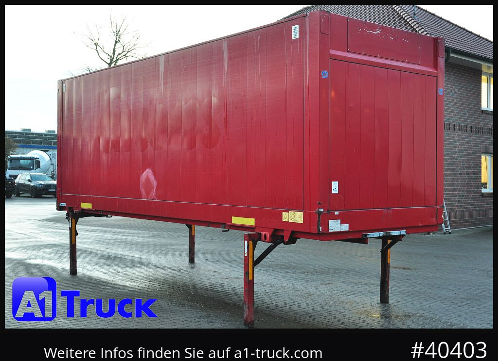 KRONE BDF 7,82 Wechselbrücke, 2680mm Innenhöhe. - Tukar tubuh box: gambar 1 KRONE BDF 7,82 Wechselbrücke, 2680mm Innenhöhe. - Tukar tubuh box: gambar 1