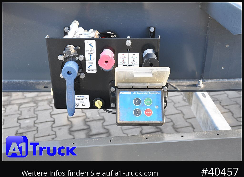 KRONE Container Chassi lang, 2 x 7,45 Wechselbrücken, wenig genutzt.. - Semi-trailer pengangkut mobil: gambar 2 KRONE Container Chassi lang, 2 x 7,45 Wechselbrücken, wenig genutzt.. - Semi-trailer pengangkut mobil: gambar 2