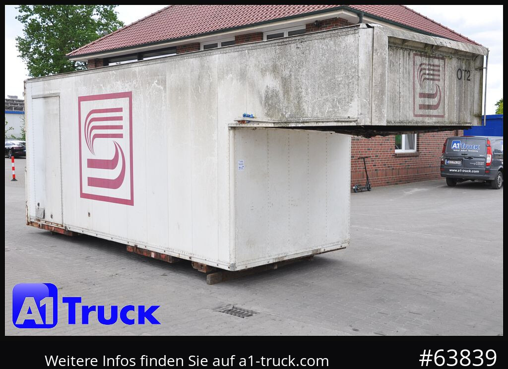 KRONE Container Lager, kann verladen werden 6,3 + 2 Meter - Tukar tubuh box: gambar 1 KRONE Container Lager, kann verladen werden 6,3 + 2 Meter - Tukar tubuh box: gambar 1