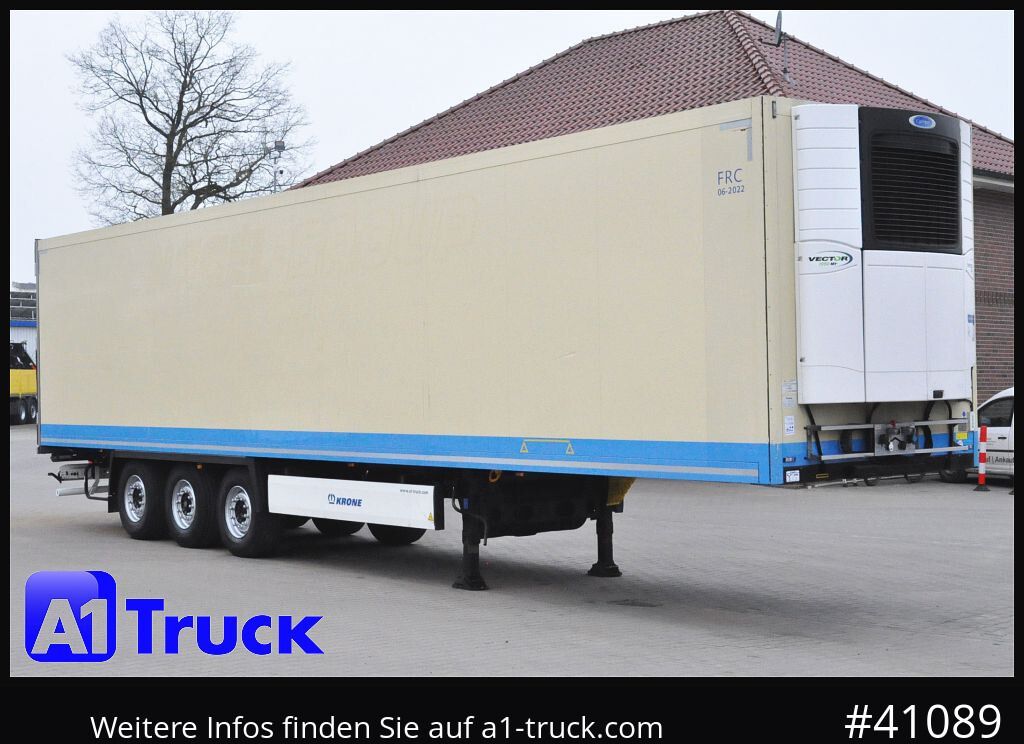 KRONE FP 60, Carrier Vector 1950MT, Multitemp, - Semi-trailer berpendingin: gambar 1 KRONE FP 60, Carrier Vector 1950MT, Multitemp, - Semi-trailer berpendingin: gambar 1