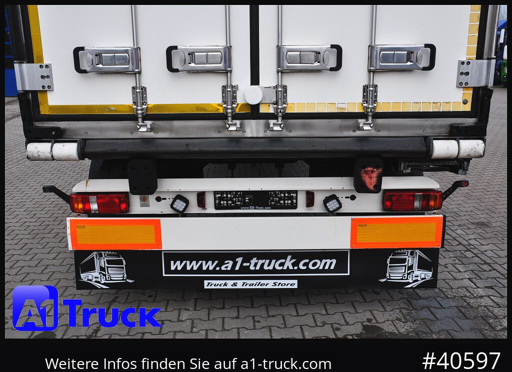 KRONE Koffer ISO, stakr isoliert ehemaliger Kühlkoffer, Aluboden - Trailer kotak tertutup: gambar 3 KRONE Koffer ISO, stakr isoliert ehemaliger Kühlkoffer, Aluboden - Trailer kotak tertutup: gambar 3