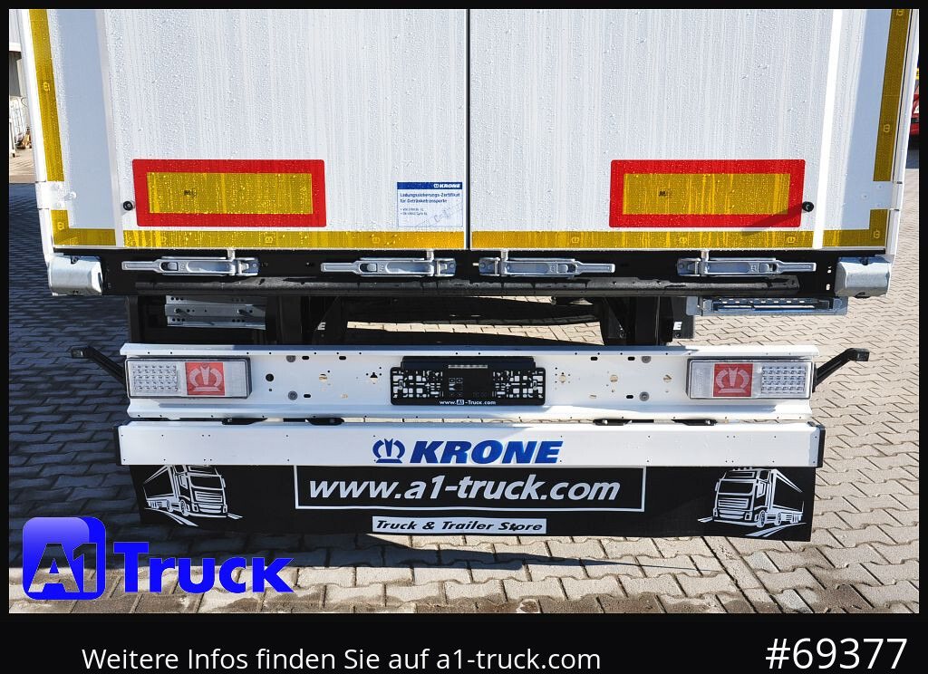 KRONE SD Koffer, Liftachse, Code XL, VDI 2700, SOFORT - Semi-trailer kotak tertutup: gambar 4 KRONE SD Koffer, Liftachse, Code XL, VDI 2700, SOFORT - Semi-trailer kotak tertutup: gambar 4