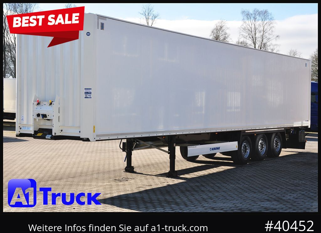 KRONE SD NEU Lift, Code XL, VDI 2700, SOFORT - Semi-trailer kotak tertutup: gambar 1 KRONE SD NEU Lift, Code XL, VDI 2700, SOFORT - Semi-trailer kotak tertutup: gambar 1