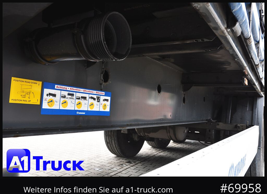KRONE SD Tautliner, Code XL, BPW, Coil, 1 Vorbesitzer - Semi-trailer dengan terpal samping: gambar 3 KRONE SD Tautliner, Code XL, BPW, Coil, 1 Vorbesitzer - Semi-trailer dengan terpal samping: gambar 3