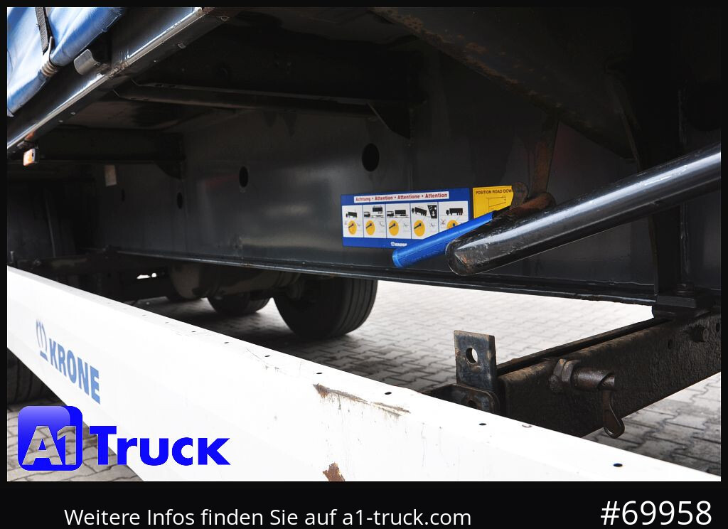 KRONE SD Tautliner, Code XL, BPW, Coil, 1 Vorbesitzer - Semi-trailer dengan terpal samping: gambar 2 KRONE SD Tautliner, Code XL, BPW, Coil, 1 Vorbesitzer - Semi-trailer dengan terpal samping: gambar 2