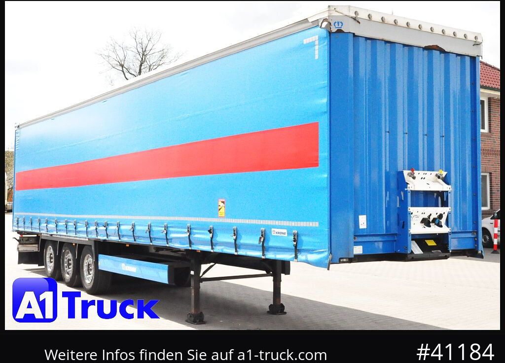 KRONE SD Tautliner, VDI 2700, Liftachse, Rahmenriss - Semi-trailer dengan terpal samping: gambar 1 KRONE SD Tautliner, VDI 2700, Liftachse, Rahmenriss - Semi-trailer dengan terpal samping: gambar 1