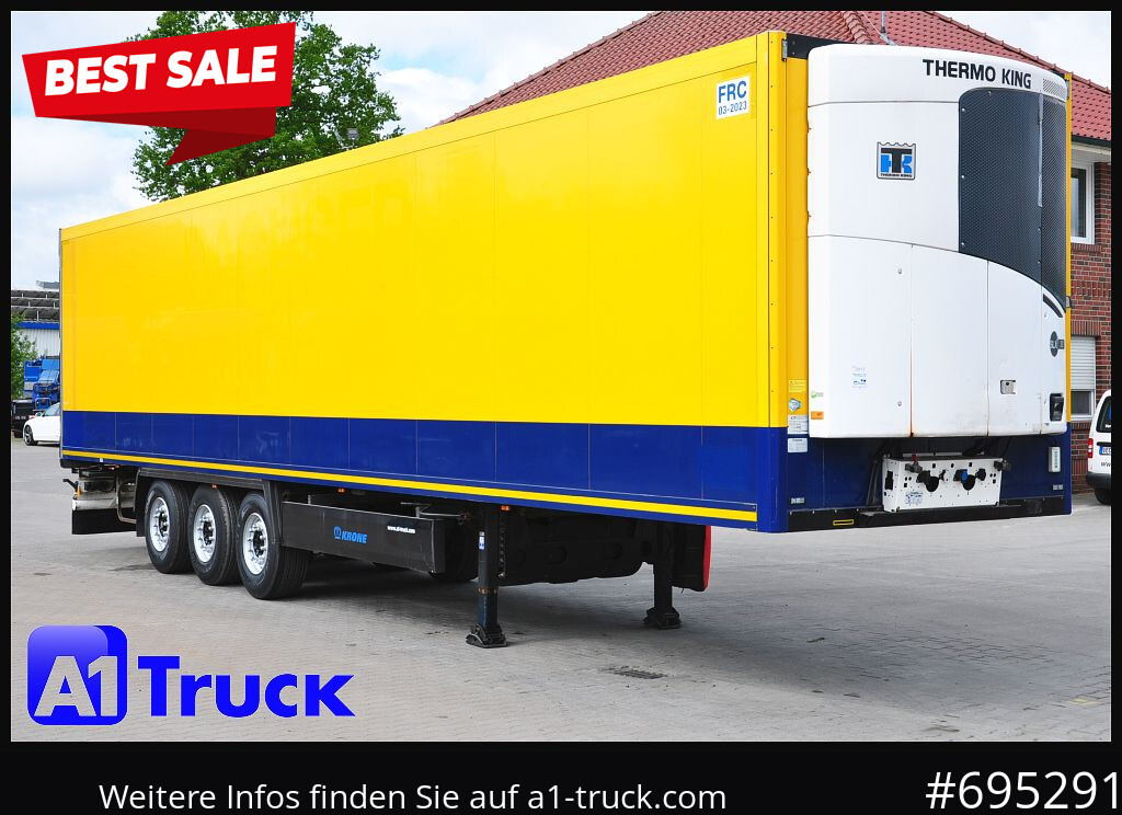 KRONE SD, ThermoKing SLX i 300, Doppelstock, - Semi-trailer berpendingin: gambar 1 KRONE SD, ThermoKing SLX i 300, Doppelstock, - Semi-trailer berpendingin: gambar 1