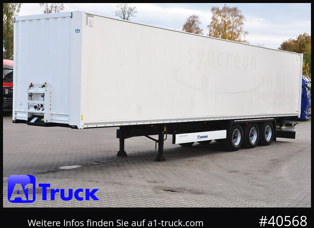 Semi-trailer kotak tertutup KRONE SDK 27, Koffer, 1 Vorbesitzer, Plywood,: gambar 14 Semi-trailer kotak tertutup KRONE SDK 27, Koffer, 1 Vorbesitzer, Plywood,: gambar 14