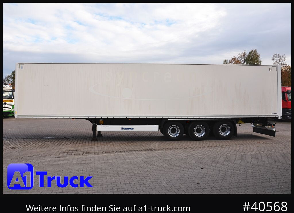 Semi-trailer kotak tertutup KRONE SDK 27, Koffer, 1 Vorbesitzer, Plywood,: gambar 13 Semi-trailer kotak tertutup KRONE SDK 27, Koffer, 1 Vorbesitzer, Plywood,: gambar 13