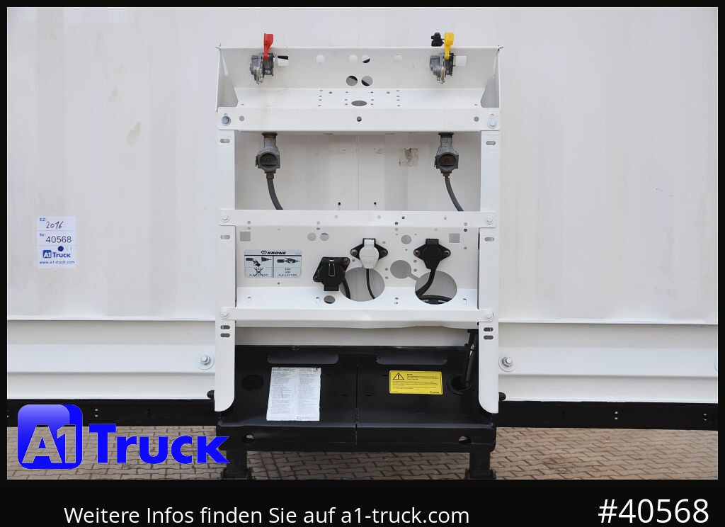 Semi-trailer kotak tertutup KRONE SDK 27, Koffer, 1 Vorbesitzer, Plywood,: gambar 8 Semi-trailer kotak tertutup KRONE SDK 27, Koffer, 1 Vorbesitzer, Plywood,: gambar 8