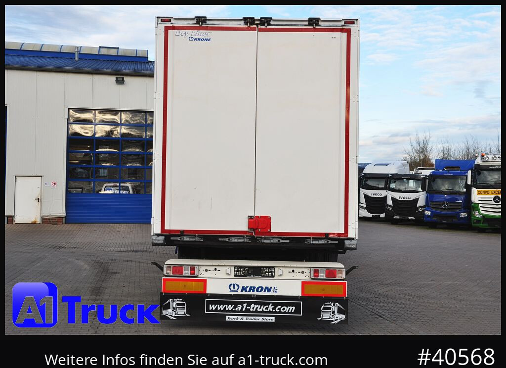 Semi-trailer kotak tertutup KRONE SDK 27, Koffer, 1 Vorbesitzer, Plywood,: gambar 11 Semi-trailer kotak tertutup KRONE SDK 27, Koffer, 1 Vorbesitzer, Plywood,: gambar 11