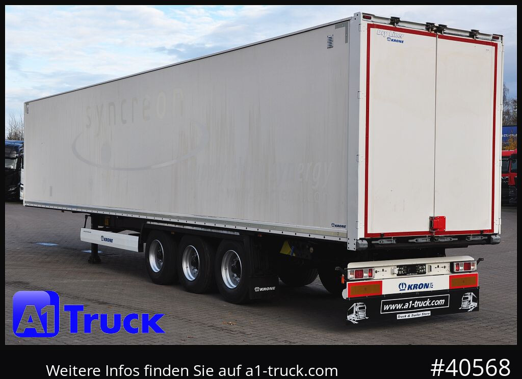 Semi-trailer kotak tertutup KRONE SDK 27, Koffer, 1 Vorbesitzer, Plywood,: gambar 12 Semi-trailer kotak tertutup KRONE SDK 27, Koffer, 1 Vorbesitzer, Plywood,: gambar 12