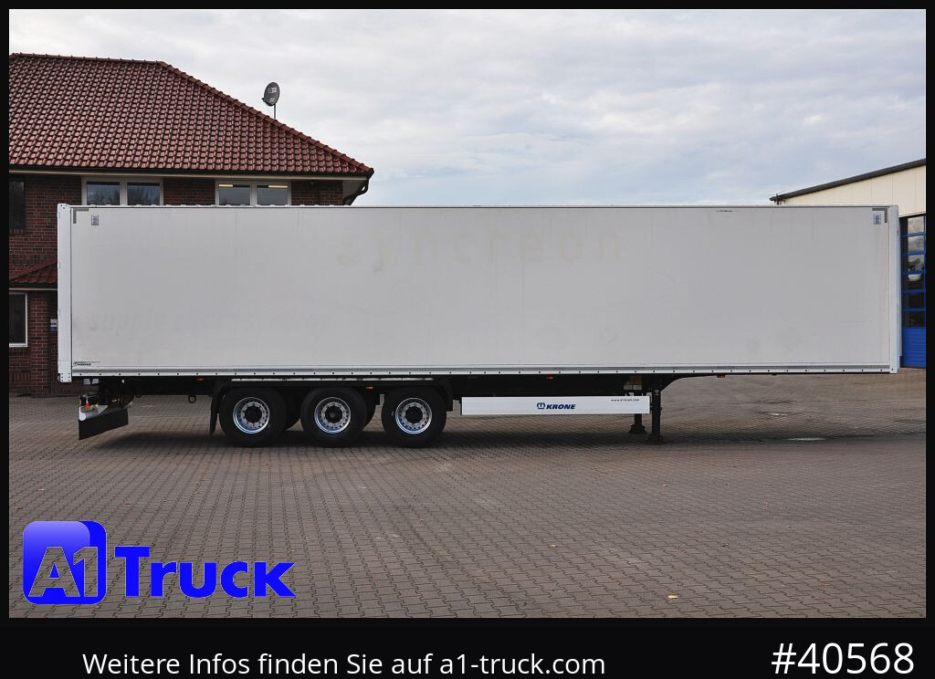Semi-trailer kotak tertutup KRONE SDK 27, Koffer, 1 Vorbesitzer, Plywood,: gambar 9 Semi-trailer kotak tertutup KRONE SDK 27, Koffer, 1 Vorbesitzer, Plywood,: gambar 9