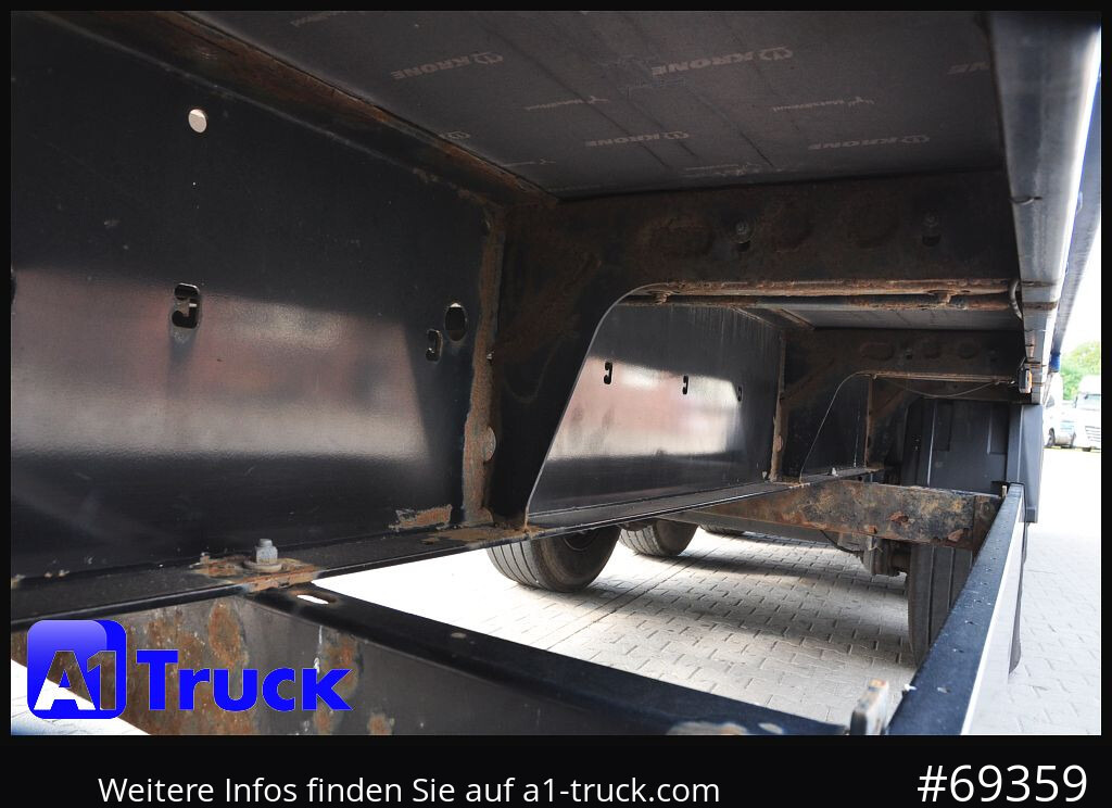 KRONE SDK 27, Koffer, Textil, 1 Vorbesitzer, Doppelstock - Semi-trailer kotak tertutup: gambar 3 KRONE SDK 27, Koffer, Textil, 1 Vorbesitzer, Doppelstock - Semi-trailer kotak tertutup: gambar 3