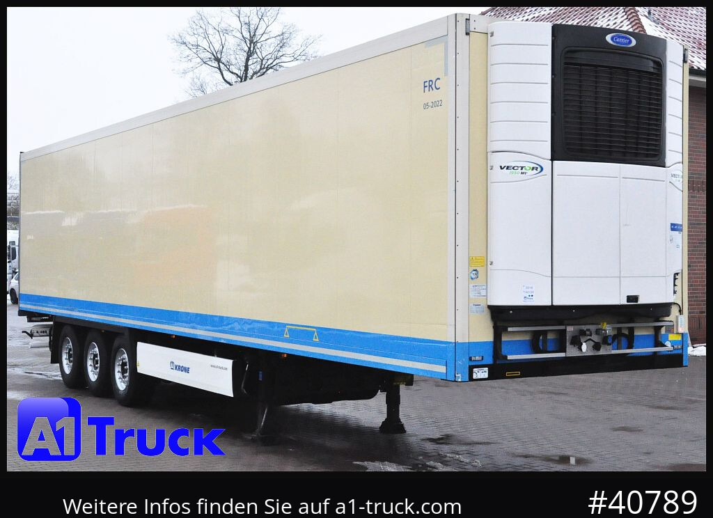 KRONE SDR 27 Carrier 1950 MT, Liftachse, Multi Temp. - Semi-trailer berpendingin: gambar 1 KRONE SDR 27 Carrier 1950 MT, Liftachse, Multi Temp. - Semi-trailer berpendingin: gambar 1