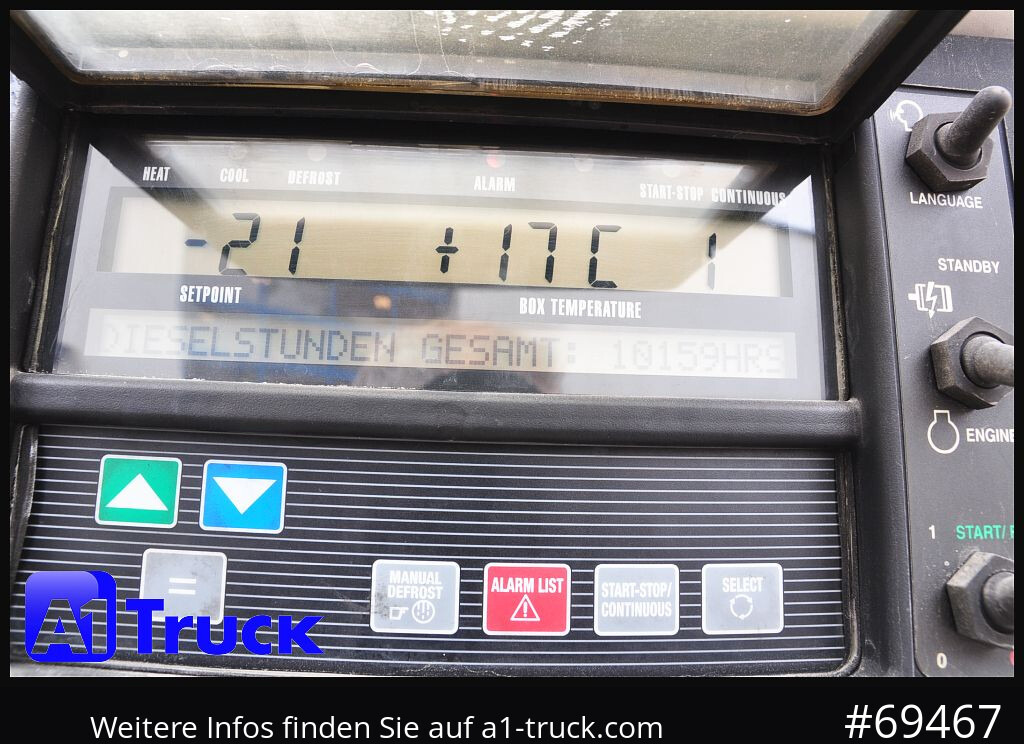 KRONE SDR 27 Carrier 1950 Mt. Bitemp, Doppelstock Lift, - Semi-trailer berpendingin: gambar 5 KRONE SDR 27 Carrier 1950 Mt. Bitemp, Doppelstock Lift, - Semi-trailer berpendingin: gambar 5