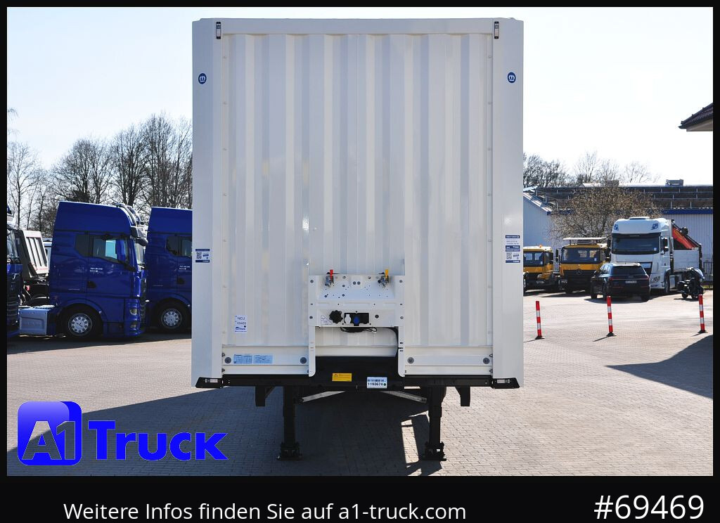 KRONE SZ 2 achs Koffer, Code XL, VDI 2700, SOFORT - Semi-trailer kotak tertutup: gambar 2 KRONE SZ 2 achs Koffer, Code XL, VDI 2700, SOFORT - Semi-trailer kotak tertutup: gambar 2
