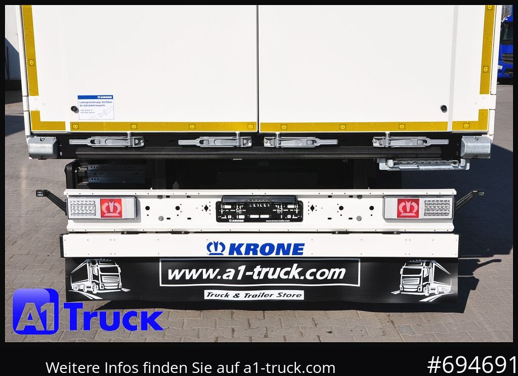 KRONE SZ 2 achs Koffer, Code XL, VDI 2700, SOFORT - Semi-trailer kotak tertutup: gambar 2 KRONE SZ 2 achs Koffer, Code XL, VDI 2700, SOFORT - Semi-trailer kotak tertutup: gambar 2
