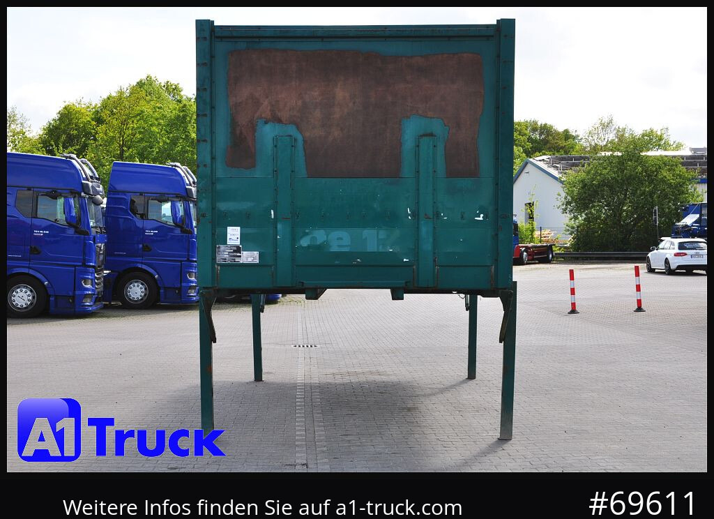 KRONE WB 7.15, offen Pritsche, Plateau, - Bodi flatbed: gambar 2 KRONE WB 7.15, offen Pritsche, Plateau, - Bodi flatbed: gambar 2
