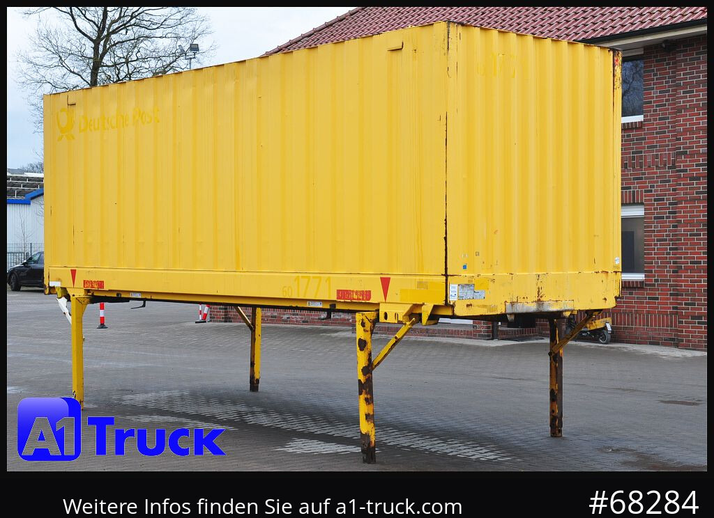 KRONE WB 7,45 Koffer, BDF Wechselbrücke 2530mm - Tukar tubuh box: gambar 1 KRONE WB 7,45 Koffer, BDF Wechselbrücke 2530mm - Tukar tubuh box: gambar 1