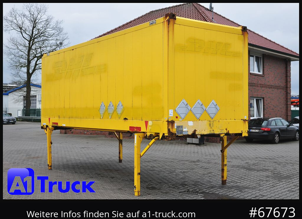 KRONE WB 7,45 Koffer, BDF Wechselbrücke 2550mm - Tukar tubuh box: gambar 1 KRONE WB 7,45 Koffer, BDF Wechselbrücke 2550mm - Tukar tubuh box: gambar 1