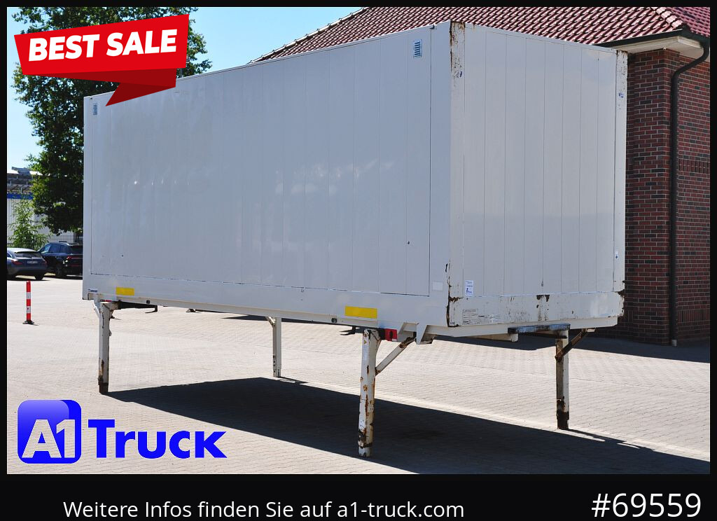 KRONE WB BDF 7,45 Koffer, 2750mm innen, 10 x vorhanden - Tukar tubuh box: gambar 1 KRONE WB BDF 7,45 Koffer, 2750mm innen, 10 x vorhanden - Tukar tubuh box: gambar 1