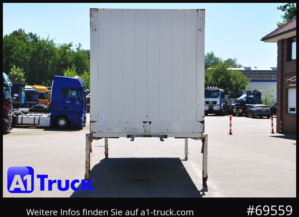 KRONE WB BDF 7,45 Koffer, 2750mm innen, 10 x vorhanden - Tukar tubuh box: gambar 2 KRONE WB BDF 7,45 Koffer, 2750mm innen, 10 x vorhanden - Tukar tubuh box: gambar 2