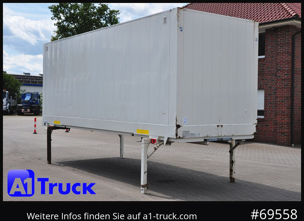 KRONE WB BDF 7,45 Koffer, 2750mm innen, 20 x vorhanden - Tukar tubuh box: gambar 1 KRONE WB BDF 7,45 Koffer, 2750mm innen, 20 x vorhanden - Tukar tubuh box: gambar 1