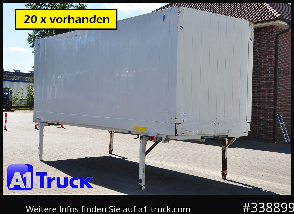 KRONE WB BDF 7,45 Koffer, 2750mm innen, 20 x vorhanden - Tukar tubuh box: gambar 1 KRONE WB BDF 7,45 Koffer, 2750mm innen, 20 x vorhanden - Tukar tubuh box: gambar 1