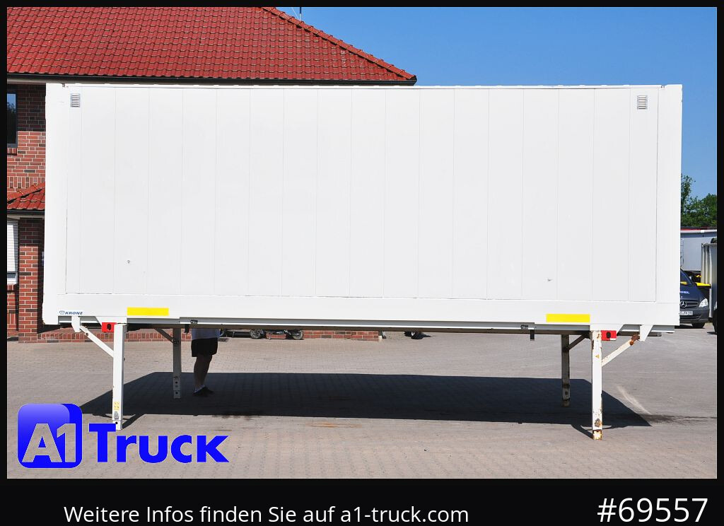 Tukar tubuh box KRONE WB BDF 7,45 Koffer,  2750mm innen, 20 x vorhanden: gambar 10