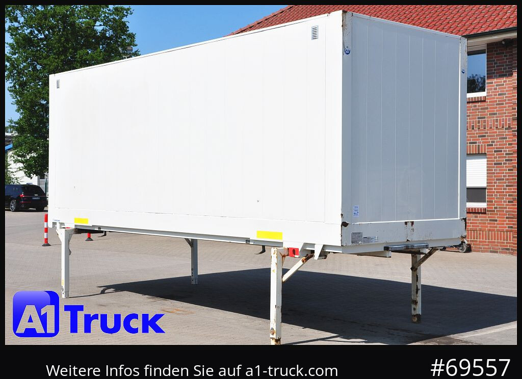 KRONE WB BDF 7,45 Koffer, 2750mm innen, 20 x vorhanden - Tukar tubuh box: gambar 1 KRONE WB BDF 7,45 Koffer, 2750mm innen, 20 x vorhanden - Tukar tubuh box: gambar 1
