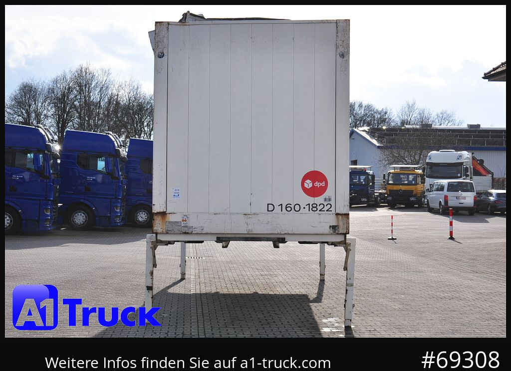 KRONE WB BDF 7,45 Koffer, 2770mm innen, beschädigt - Tukar tubuh box: gambar 2 KRONE WB BDF 7,45 Koffer, 2770mm innen, beschädigt - Tukar tubuh box: gambar 2