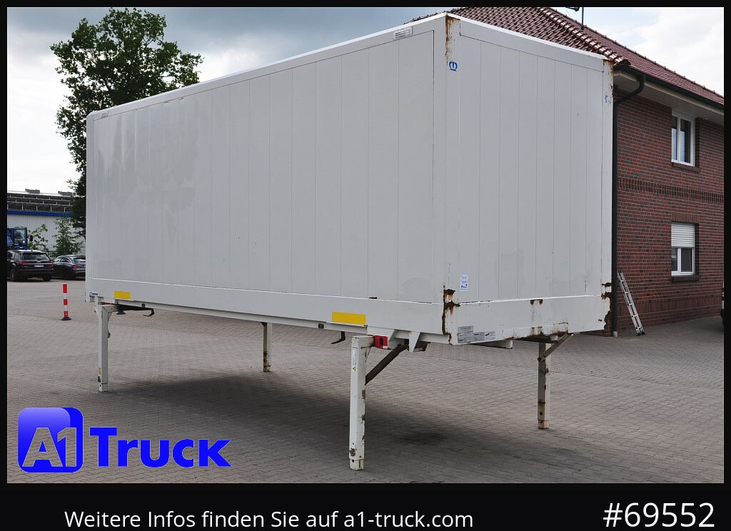 KRONE Wechselbrücke BDF 7,45 Koffer, 2750mm h. 20 x vorhanden - Tukar tubuh box: gambar 1 KRONE Wechselbrücke BDF 7,45 Koffer, 2750mm h. 20 x vorhanden - Tukar tubuh box: gambar 1