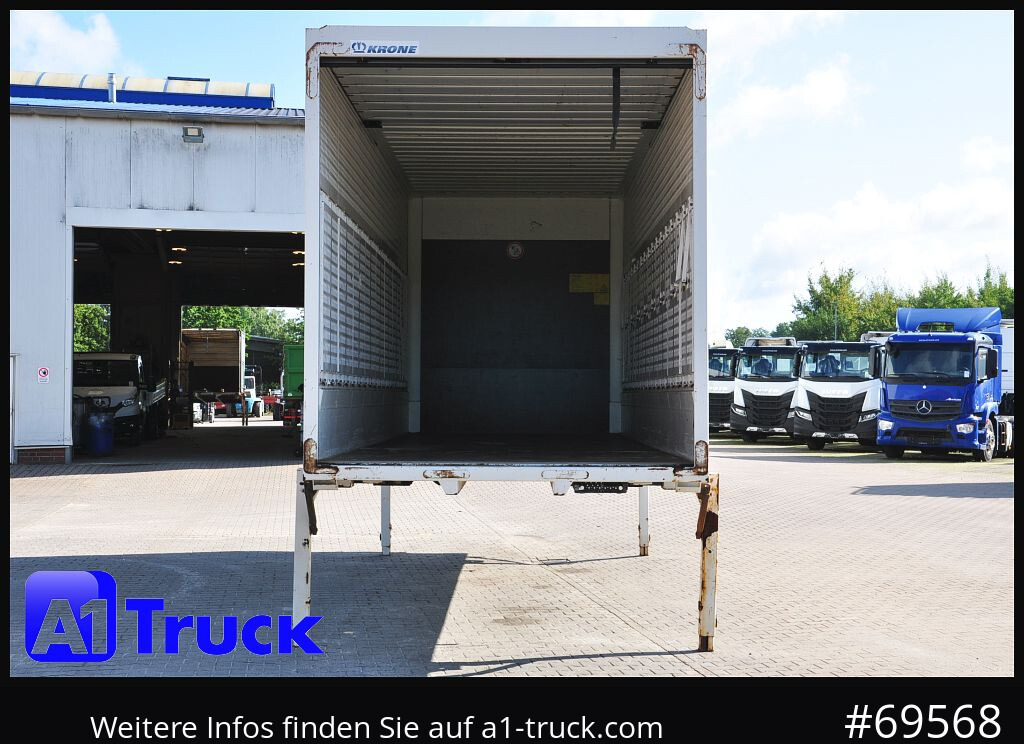 KRONE Wechselbrücke BDF 7,45 Koffer, Textil 2750mm innen, 20 x vorhanden - Tukar tubuh box: gambar 3 KRONE Wechselbrücke BDF 7,45 Koffer, Textil 2750mm innen, 20 x vorhanden - Tukar tubuh box: gambar 3