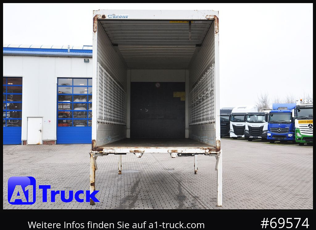 KRONE Wechselbrücke BDF 7,45 Koffer, Textil 2750mm innen, 20 x vorhanden - Tukar tubuh box: gambar 4 KRONE Wechselbrücke BDF 7,45 Koffer, Textil 2750mm innen, 20 x vorhanden - Tukar tubuh box: gambar 4