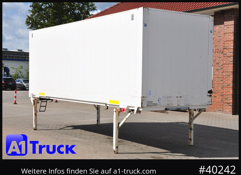 KRONE Wechselbrücke BDF 7,45 Koffer, Textil 2750mm innen, 20 x vorhanden - Tukar tubuh box: gambar 1 KRONE Wechselbrücke BDF 7,45 Koffer, Textil 2750mm innen, 20 x vorhanden - Tukar tubuh box: gambar 1
