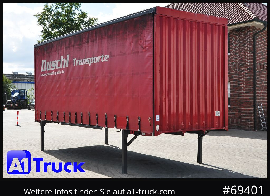 KRONE Wechselbrücke Jumbo BDF 7,82 - Tukar tubuh tirai: gambar 1 KRONE Wechselbrücke Jumbo BDF 7,82 - Tukar tubuh tirai: gambar 1
