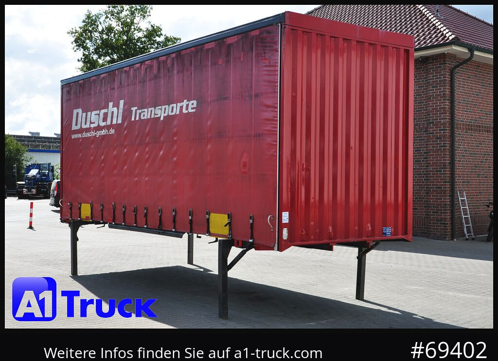 KRONE Wechselbrücke Jumbo BDF 7,82 - Tukar tubuh tirai: gambar 1 KRONE Wechselbrücke Jumbo BDF 7,82 - Tukar tubuh tirai: gambar 1