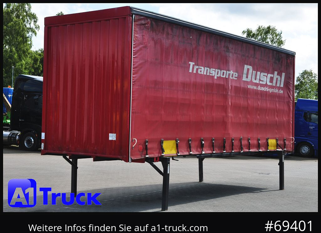 Tukar tubuh tirai KRONE Wechselbrücke Jumbo BDF 7,82: gambar 14