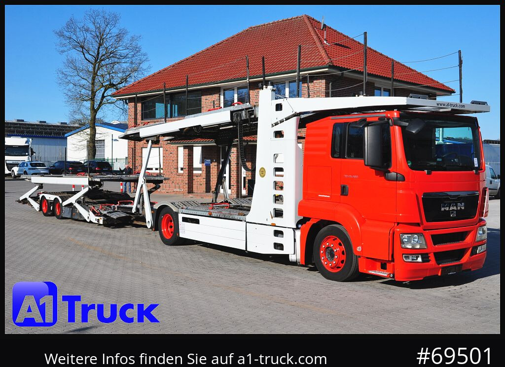 MAN 18.400 TGX, Autotransporter Kässbohrer, - Truk pengangkut mobil: gambar 1 MAN 18.400 TGX, Autotransporter Kässbohrer, - Truk pengangkut mobil: gambar 1