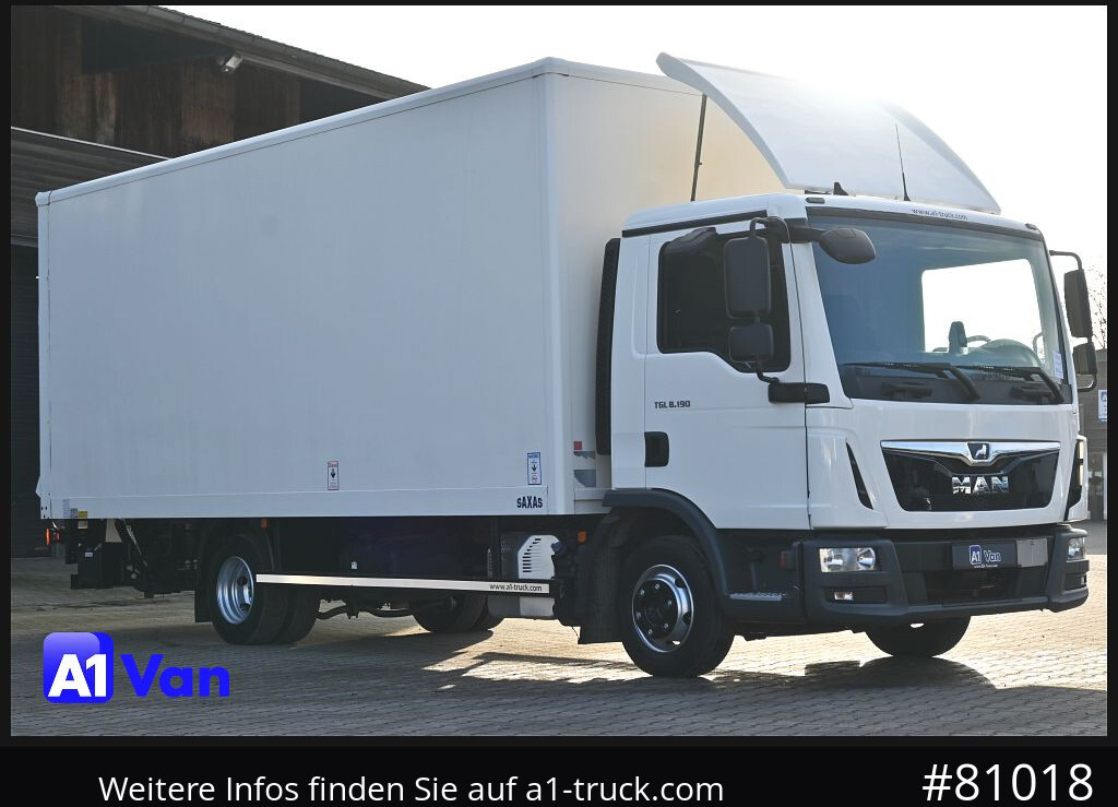 MAN TGL 8.190 4x2, Klima, LBW, Rockinger - Van box: gambar 1 MAN TGL 8.190 4x2, Klima, LBW, Rockinger - Van box: gambar 1