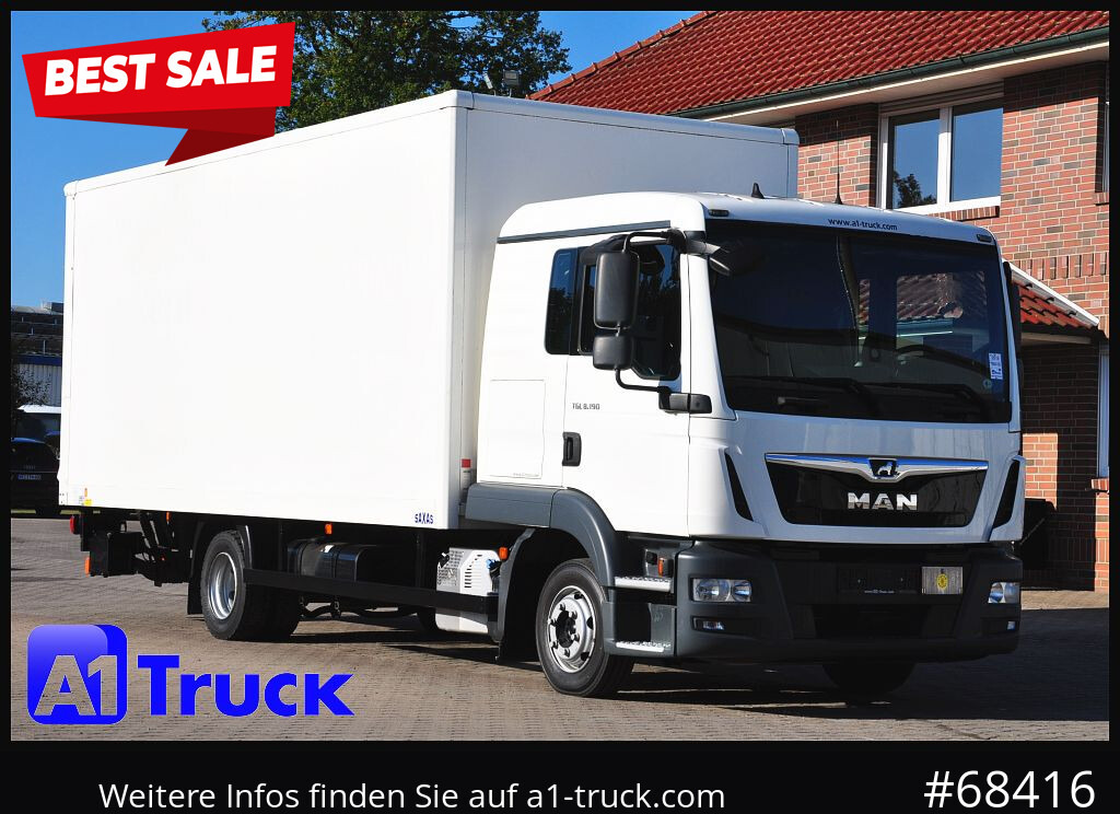 MAN TGL 8.190 4x2 L-Haus Schlafkabine - Truk box: gambar 1 MAN TGL 8.190 4x2 L-Haus Schlafkabine - Truk box: gambar 1