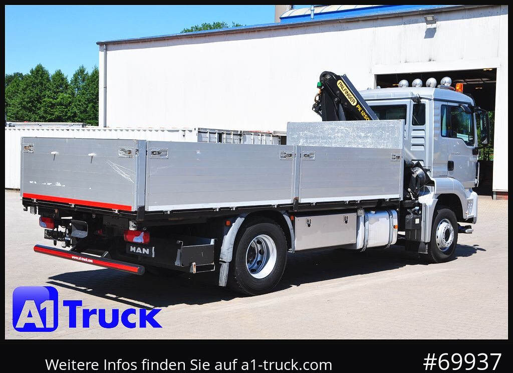 Truk derek, Truk flatbed MAN TGS 18,400 LL, PK12.502  Funk,: gambar 9
