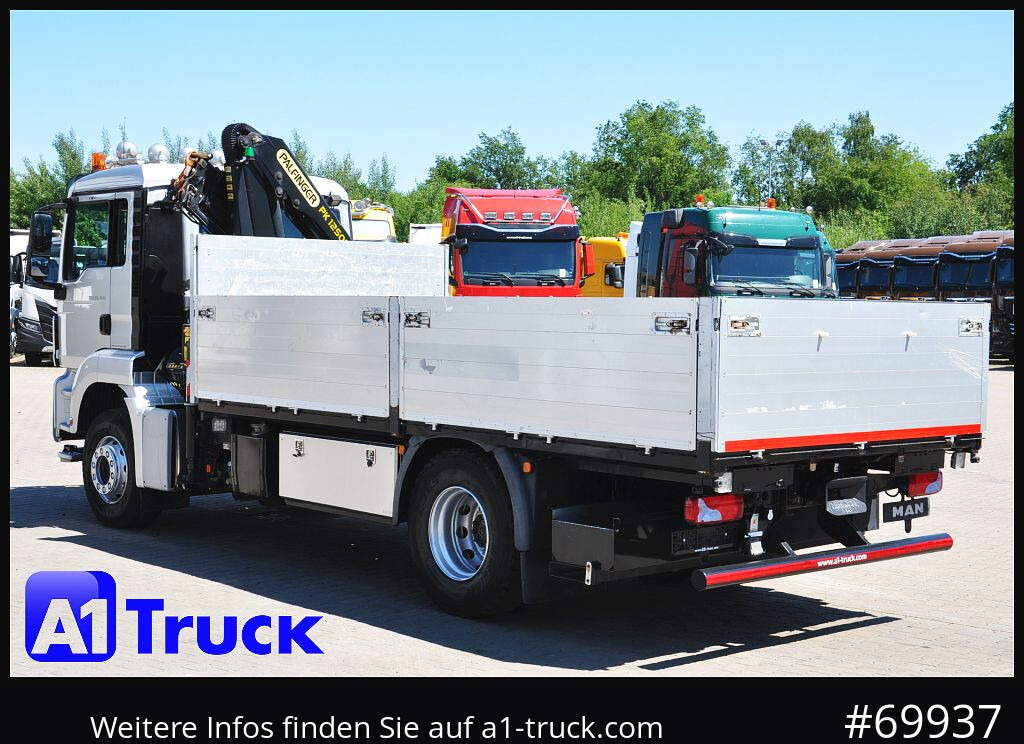 Truk derek, Truk flatbed MAN TGS 18,400 LL, PK12.502  Funk,: gambar 10