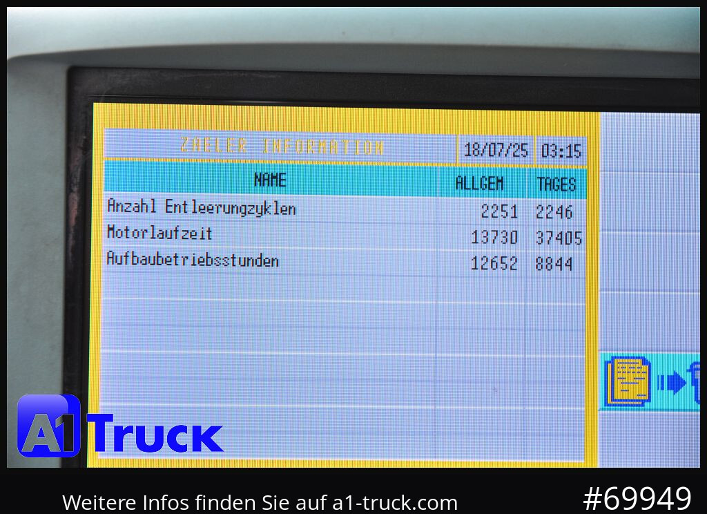 MAN TGS 26.320, Faun 533 Frontlader, Überkopflader Müllwagen, - Truk sampah: gambar 5 MAN TGS 26.320, Faun 533 Frontlader, Überkopflader Müllwagen, - Truk sampah: gambar 5