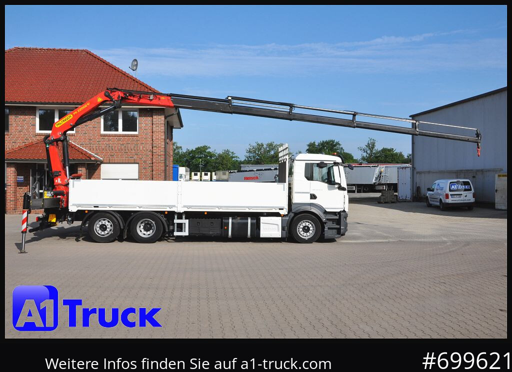 MAN TGS 26.470, Kran PK22.002, 15m, - Truk flatbed, Truk derek: gambar 1 MAN TGS 26.470, Kran PK22.002, 15m, - Truk flatbed, Truk derek: gambar 1