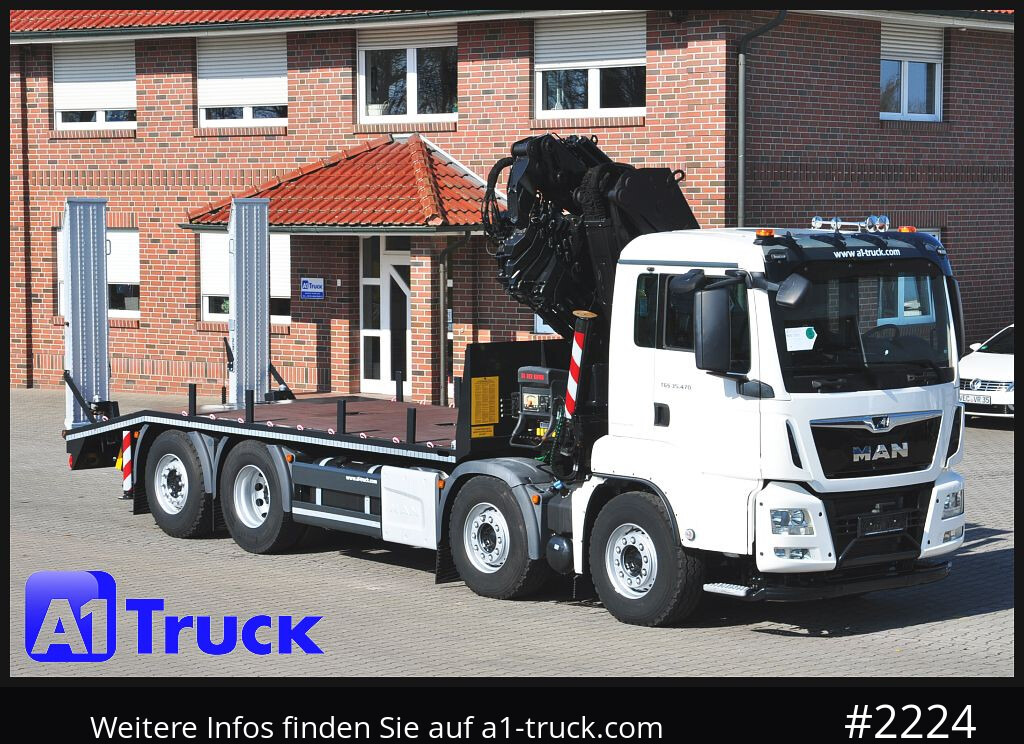MAN TGS 35.470, Hiab SX 322 E6 Jib, 8x2 - Truk derek: gambar 1 MAN TGS 35.470, Hiab SX 322 E6 Jib, 8x2 - Truk derek: gambar 1