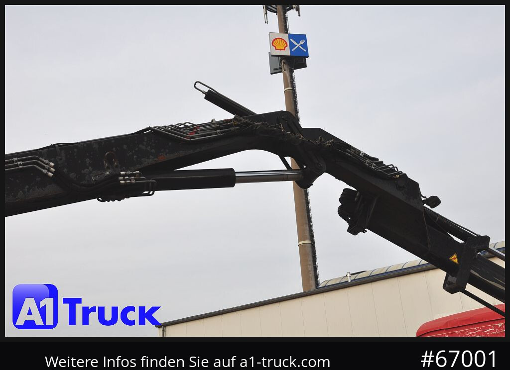 MAN TGX 26.400, Hiab Kran, Lenk-Liftachse, - Truk derek, Truk flatbed: gambar 2 MAN TGX 26.400, Hiab Kran, Lenk-Liftachse, - Truk derek, Truk flatbed: gambar 2