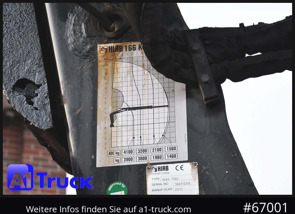 MAN TGX 26.400, Hiab Kran, Lenk-Liftachse, - Truk derek, Truk flatbed: gambar 4 MAN TGX 26.400, Hiab Kran, Lenk-Liftachse, - Truk derek, Truk flatbed: gambar 4