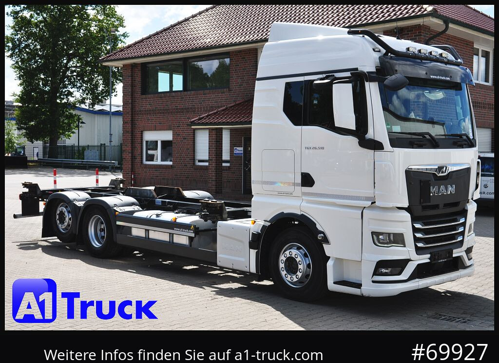 MAN TGX 26,510 GM Multiwechsler 980-1420mm - Pengangkut kontainer/ Container truck: gambar 1 MAN TGX 26,510 GM Multiwechsler 980-1420mm - Pengangkut kontainer/ Container truck: gambar 1